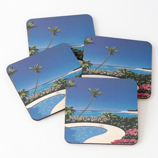 Item preview, Retro Japanese Coastal Dream-21 - Hiroshi Nagai city pop designed and sold by kg07-.