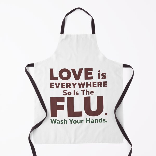 Item preview, Love is Everywhere So is The Flu Wash Your Hands designed and sold by PlayboiKopi.