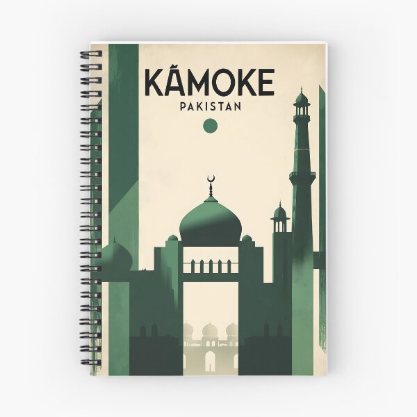 Item preview, Kamoke Pakistan Retro Vintage Travel Souvenir designed and sold by TravelersGems.