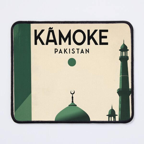 Item preview, Kamoke Pakistan Retro Vintage Travel Souvenir designed and sold by TravelersGems.