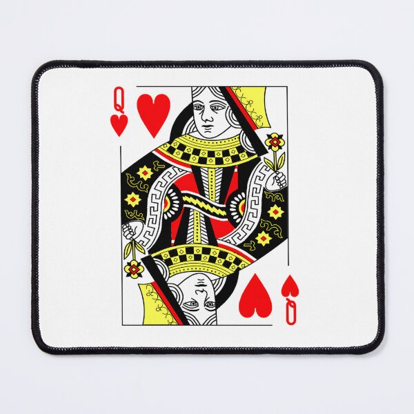 Item preview, Queen of Hearts Classic Card Deck Casino Poker Q Hearts designed and sold by 365studentdays.