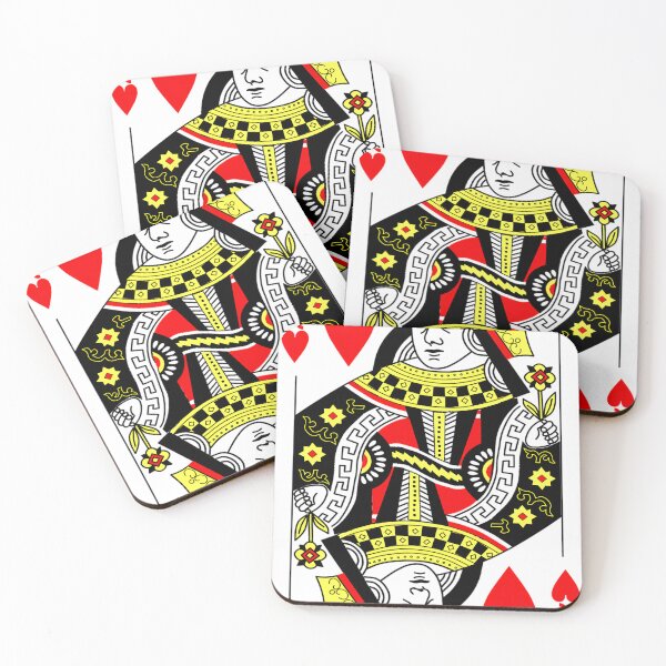 Item preview, Queen of Hearts Classic Card Deck Casino Poker Q Hearts  designed and sold by 365studentdays.