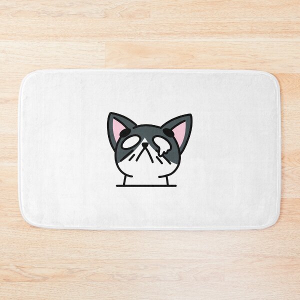 Item preview, Crying Cat_Black and White designed and sold by CalmSketch Art.