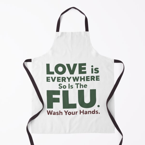 Item preview, Love is Everywhere So is The Flu Wash Your Hands designed and sold by PlayboiKopi.