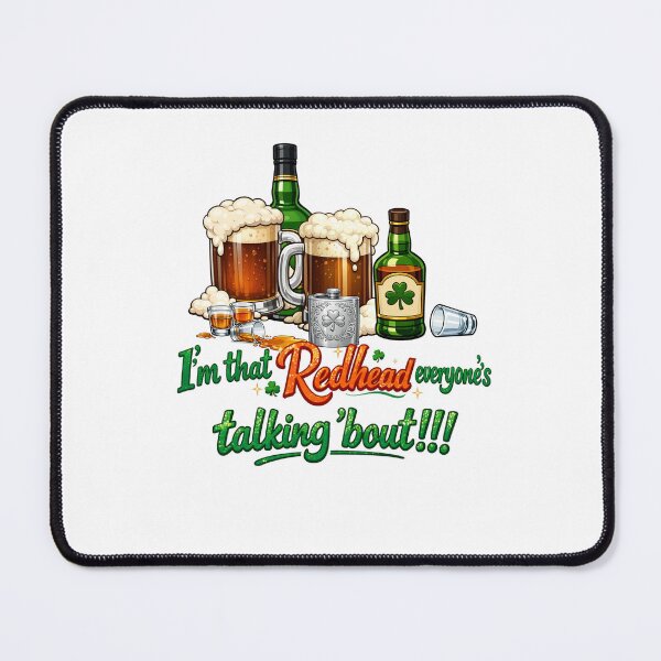 Item preview, I'm that redhead designed and sold by That's Comedy Pets.