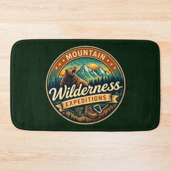 Item preview, Mountain Wilderness Expeditions – Adventure Emblem designed and sold by Dogandesighn.