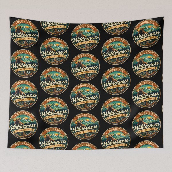 Item preview, Mountain Wilderness Expeditions – Adventure Emblem designed and sold by Dogandesighn.