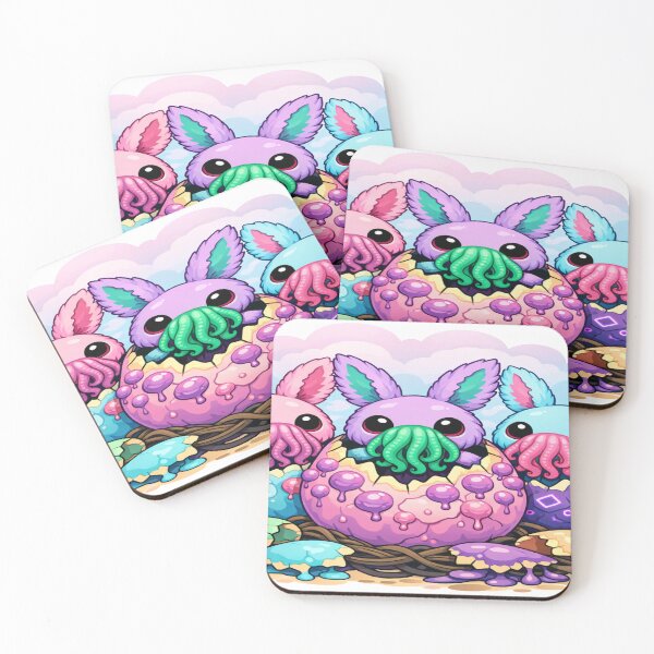 Item preview, alien cthulhu bunnies designed and sold by mentalmichelle.