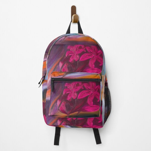 Item preview, Lillies in bloom original abstract art designed and sold by MavisPentzArt.