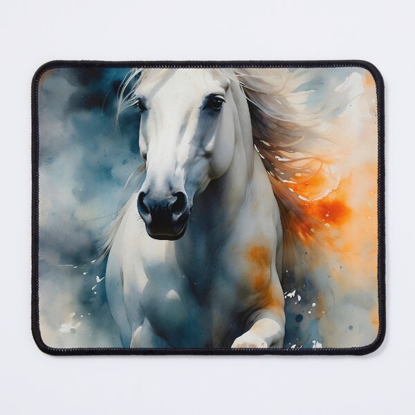 Item preview, Majestic white horse galloping designed and sold by paulrommer.