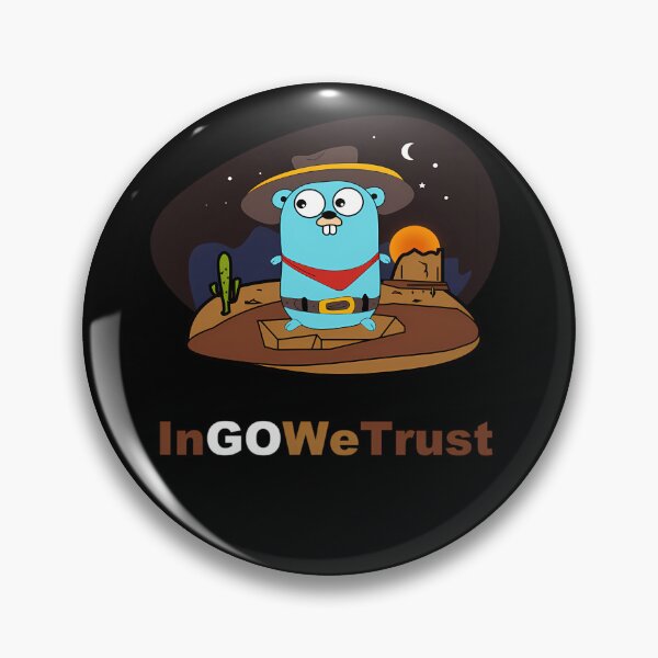 Item preview, Golang – In Go We Trust  designed and sold by 365studentdays.