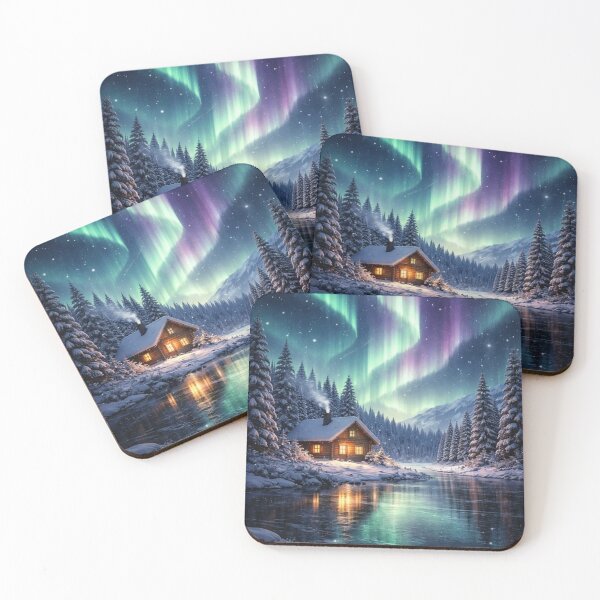 Item preview, Aurora Cabin Retreat designed and sold by ApGraphicDesigns.
