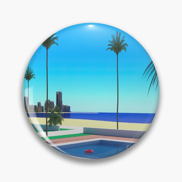 Item preview, Retro Japanese Coastal Dream-32 - Hiroshi Nagai city pop designed and sold by kg07-.