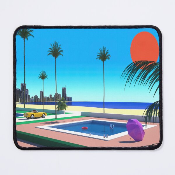 Item preview, Retro Japanese Coastal Dream-32 - Hiroshi Nagai city pop designed and sold by kg07-.