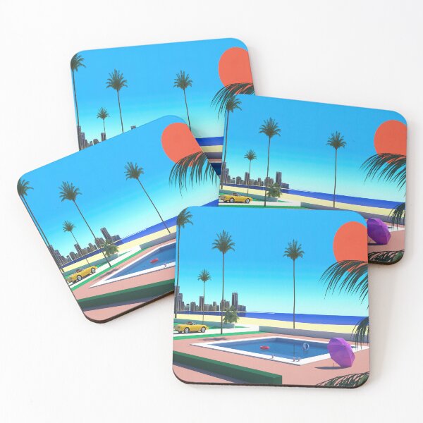 Item preview, Retro Japanese Coastal Dream-32 - Hiroshi Nagai city pop designed and sold by kg07-.