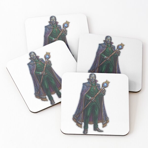 Item preview, Cosmic Wizard in Elegant Green Suit designed and sold by RickyStick.