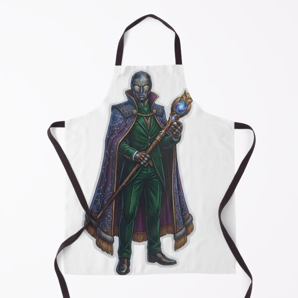 Item preview, ​Cosmic Wizard in Elegant Green Suit designed and sold by RickyStick.