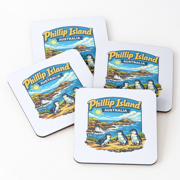 Item preview, Phillip Island, Australia - Penguin Coast designed and sold by Myra365Art.