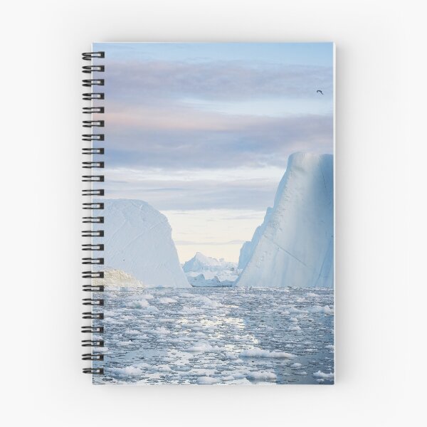 Item preview, Greenlandic Icebergs at Dusk designed and sold by PhotoArt by Joan Carroll.