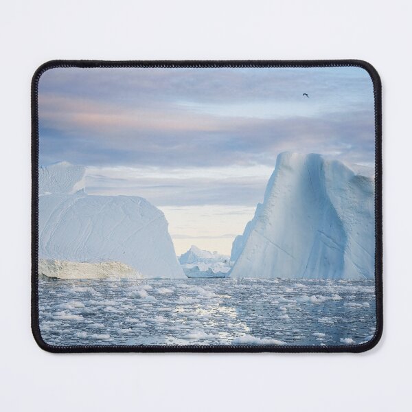Item preview, Greenlandic Icebergs at Dusk designed and sold by PhotoArt by Joan Carroll.