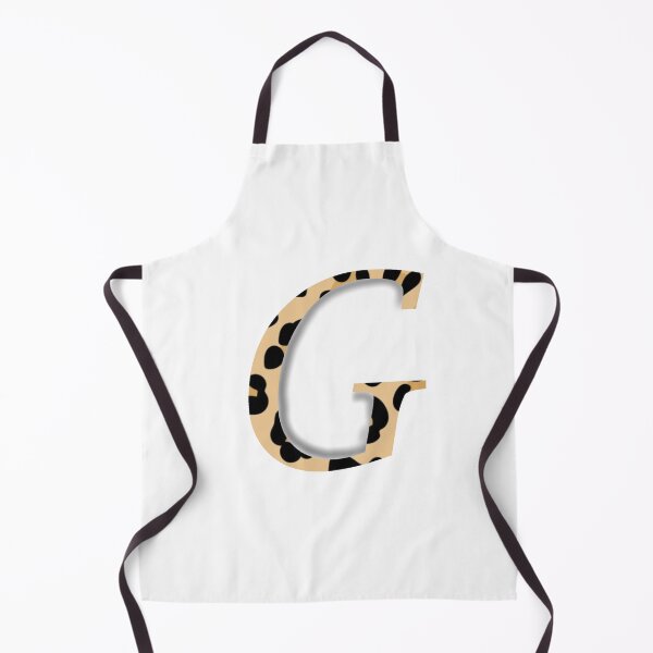 Item preview, Letter G with leopard pattern designed and sold by LilasStyle.
