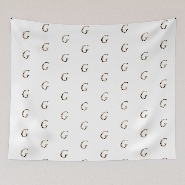 Item preview, Letter G with leopard pattern designed and sold by LilasStyle.