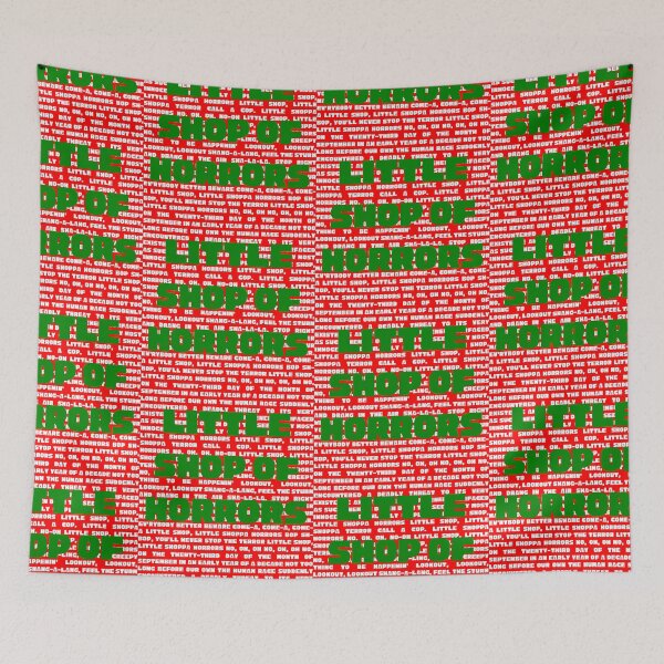 Item preview, Little shop of horrors Lyrics designed and sold by broadwaygirl142.
