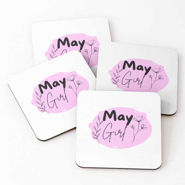 Item preview, May girl with flowers design designed and sold by LilasStyle.