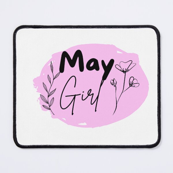 Item preview, May girl with flowers design designed and sold by LilasStyle.