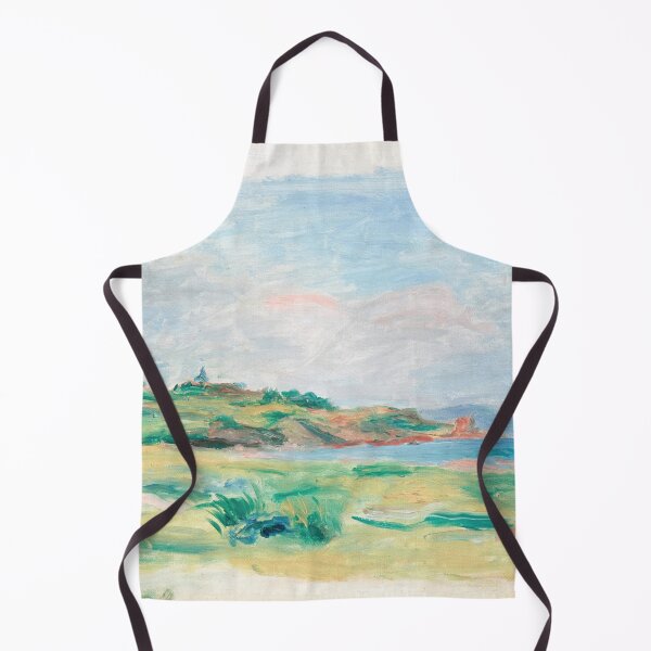 Item preview, Golfe Mer Falaises Vertes by Pierre-Auguste Renoir: Impressionist Coastal Poster designed and sold by artofuniverse.