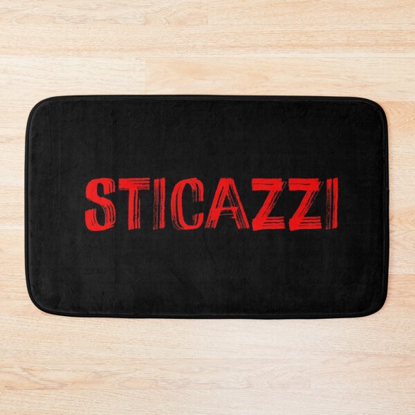 Item preview, Sticazzi – Funny Italian Slang T-Shirt designed and sold by xam.