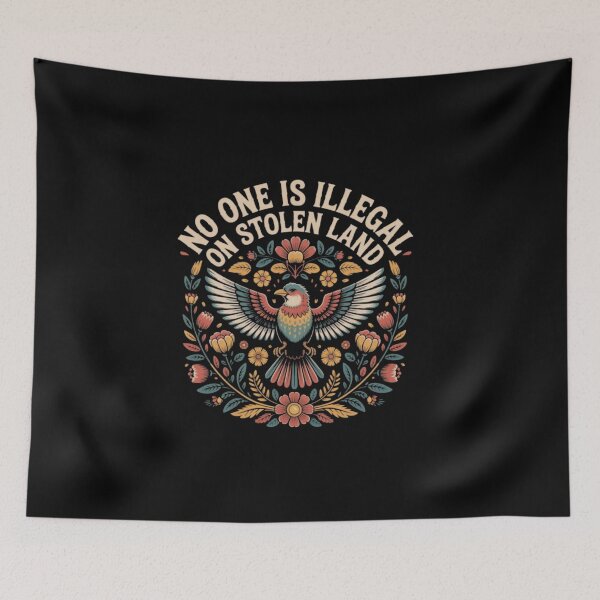 Item preview, No One Is Illegal On Stolen Land  designed and sold by stevenmary33.