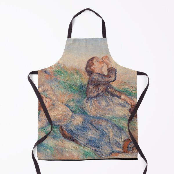 Item preview, Grape Gatherers Vendangeuses by Pierre-Auguste Renoir: Impressionist Countryside Poster designed and sold by artofuniverse.