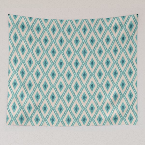 Item preview, Rhombus Ikat Geometric Pattern. Traditional Diamond Ikat seamless pattern designed and sold by SIR13.