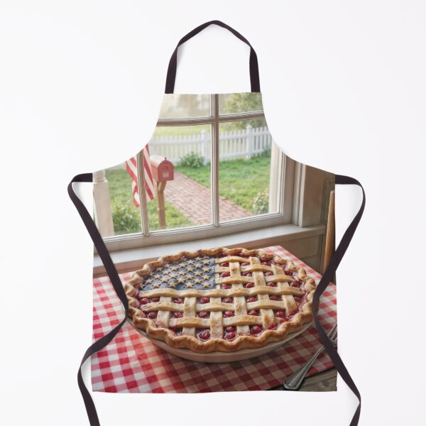 Item preview, American Flag Crust on a Cherry Pie designed and sold by Maria Dryfhout.