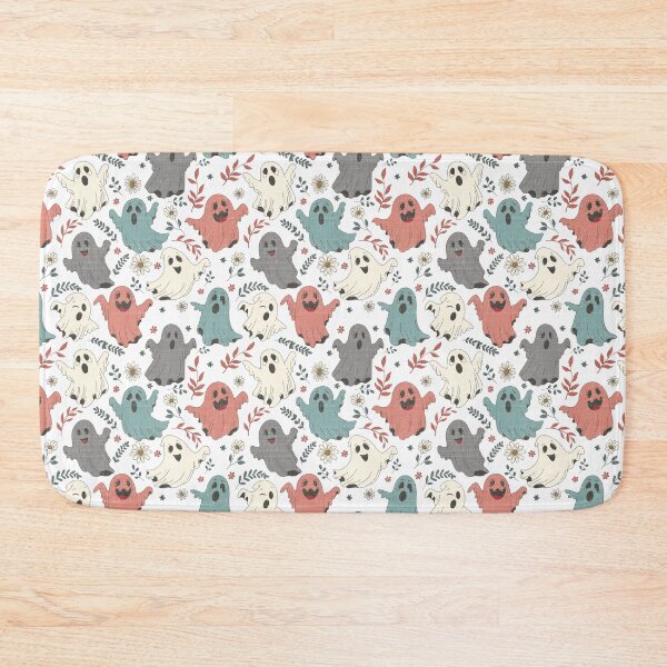 Item preview, Little Happy Ghosts and Seasonal Flowers designed and sold by Nekogobido.