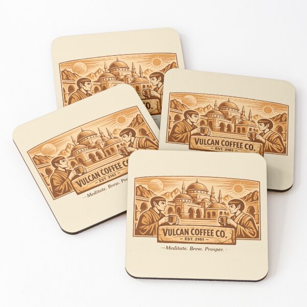 Item preview, Vulcan Coffee Co. - Meditate, Brew, Prosper designed and sold by VoglR.
