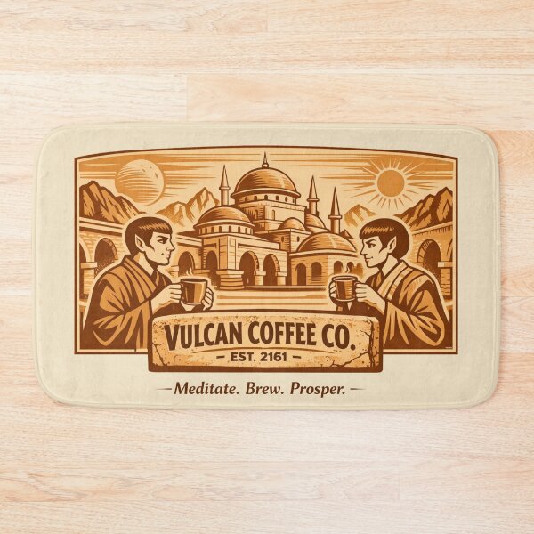 Item preview, Vulcan Coffee Co. - Meditate, Brew, Prosper designed and sold by VoglR.
