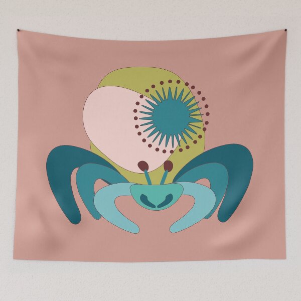 Item preview, Retro Hermit Crab designed and sold by jehb.creative.