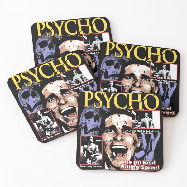Item preview, Vintage 90s American Psycho Horror Film Graphic designed and sold by todjimudu.
