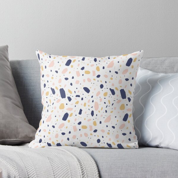 Item preview, Terrazzo rosa, amarillo y azul designed and sold by popofpattern.
