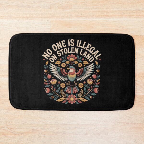 Item preview, No One Is Illegal On Stolen Land designed and sold by margaretratliff.