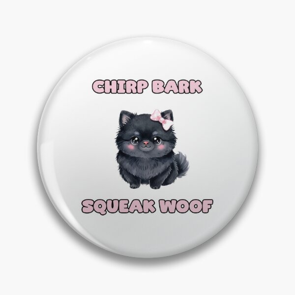 Item preview, Chirp Bark Squeak Woof Funny Dog Sounds Design designed and sold by NatureUnleashed.