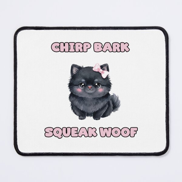 Item preview, Chirp Bark Squeak Woof Funny Dog Sounds Design designed and sold by NatureUnleashed.