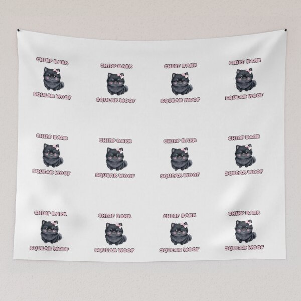 Item preview, Chirp Bark Squeak Woof Funny Dog Sounds Design designed and sold by NatureUnleashed.