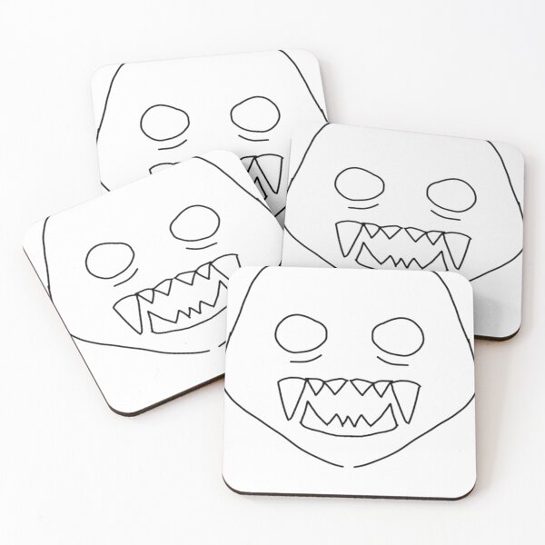Item preview, fish skull doodle designed and sold by alacalac.