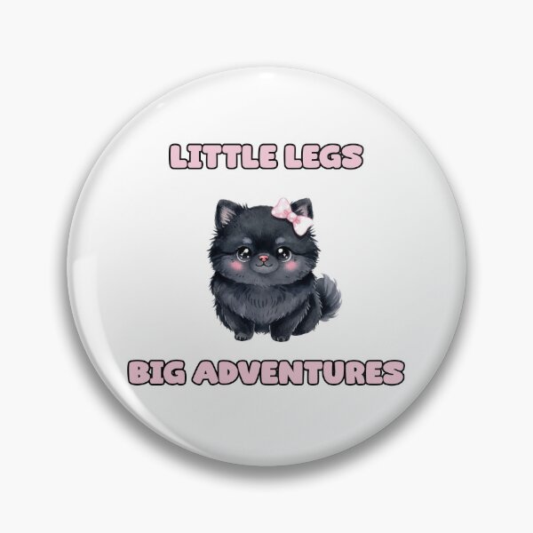 Item preview, Little Legs Big Adventures Small Dog Design designed and sold by NatureUnleashed.