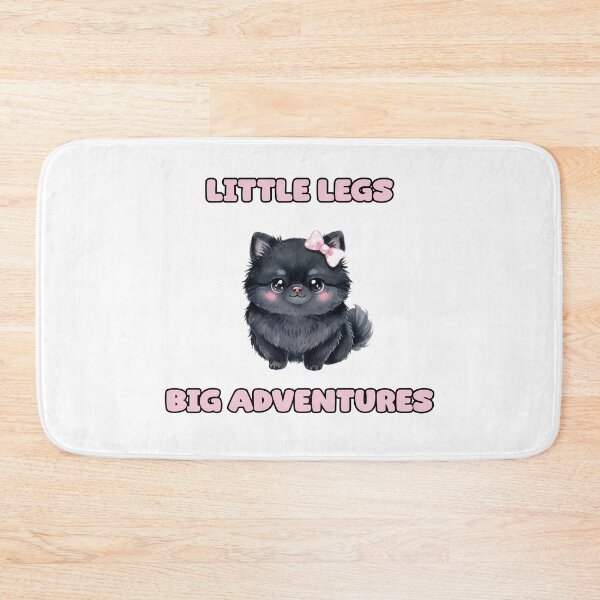 Item preview, Little Legs Big Adventures Small Dog Design designed and sold by NatureUnleashed.
