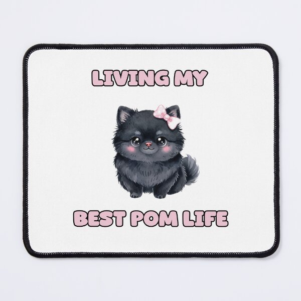 Item preview, Living My Best Pom Life Pomeranian Lover Design designed and sold by NatureUnleashed.