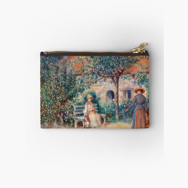 Item preview, In Brittany En Bretagne by Pierre-Auguste Renoir: French Cottage Garden Poster designed and sold by artofuniverse.